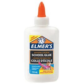 Клей ПВА Elmers "School Glue", 118мл, для слаймов